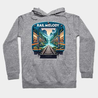 Train, Rail Melody Hoodie